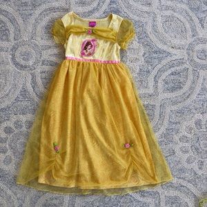 Girls 6 Disney Princess Belle Dress Up/Nightgown